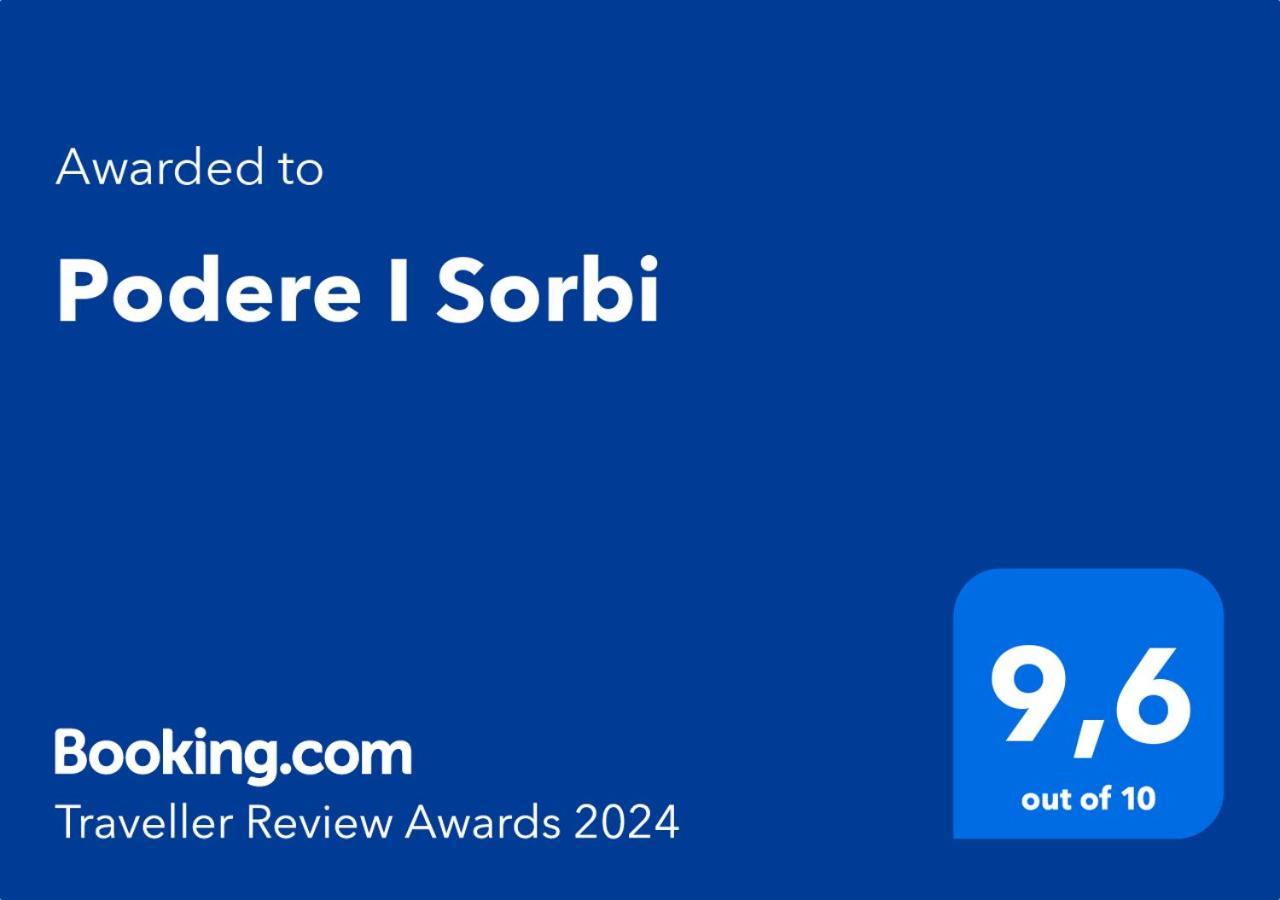 Podere I Sorbi Сан-Донато-ин-Фронцано Экстерьер фото